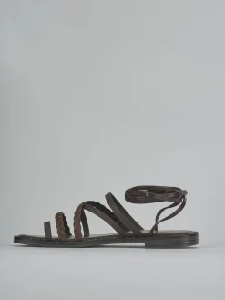 Sandali tacco 1cm pelle testa