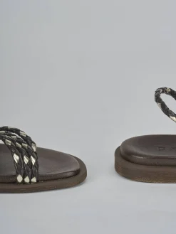 Sandali tacco 1cm pelle testa