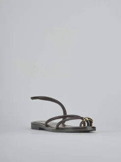 Sandali tacco 1cm pelle testa