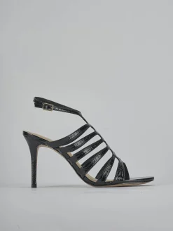 Sandali tacco 9cm vernice nero