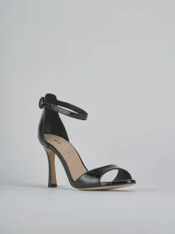 Sandali tacco 9cm vernice nero