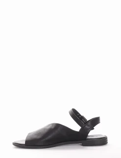 Sandalo tacco 1 cm nero