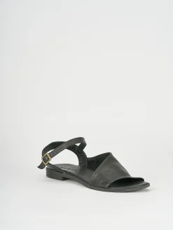 Sandalo tacco 1 cm nero