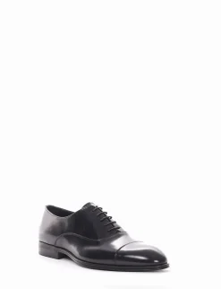 scarpa lacci tacco 2 cm blu