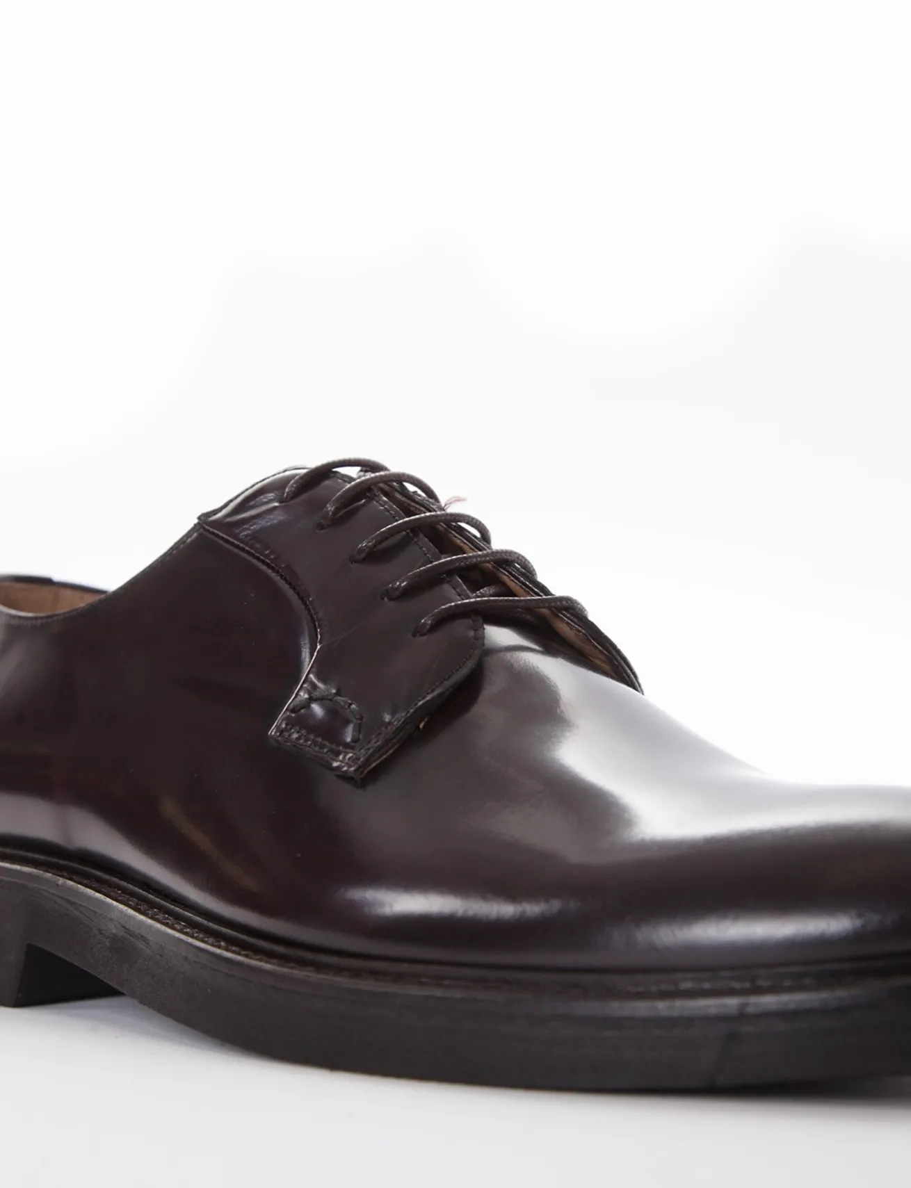 scarpa lacci tacco 2 cm bordo'