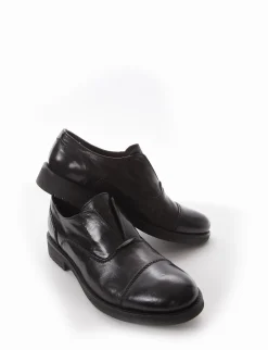 scarpa no lace tacco 2 cm nero