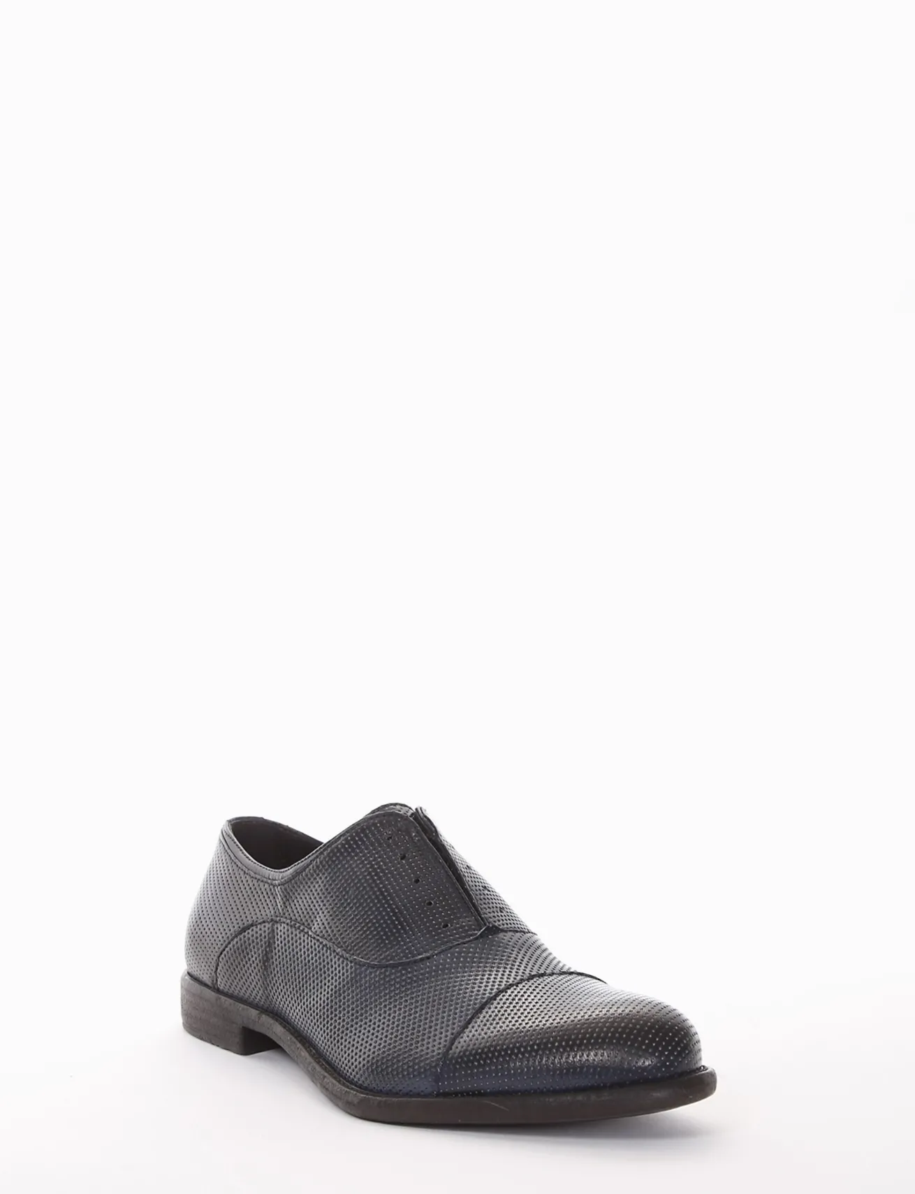 scarpa no lace tacco 2 cm blu