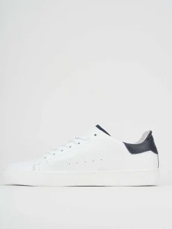 Sneakers bianco pelle