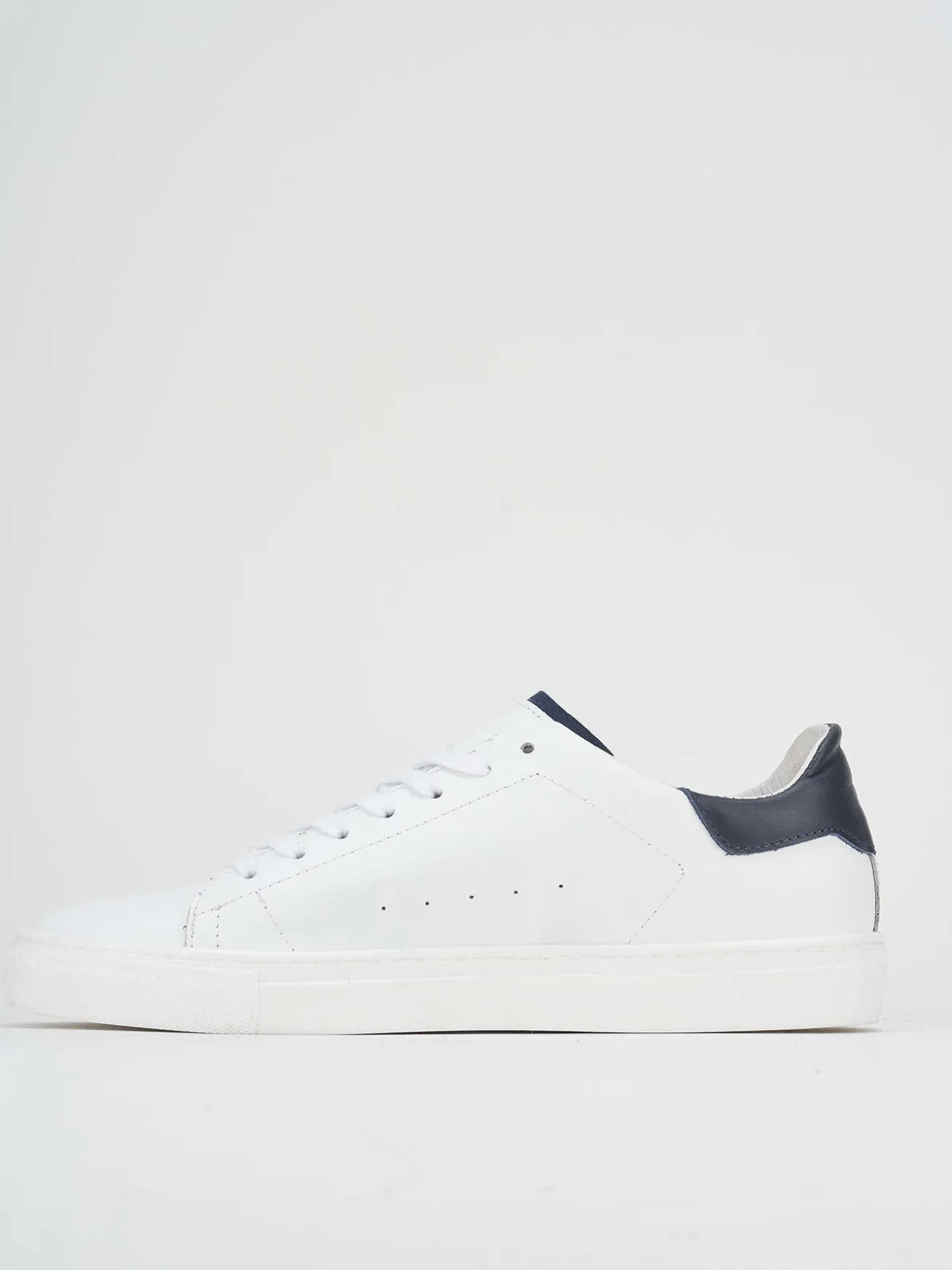 Sneakers bianco pelle