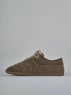 Sneakers camoscio beige