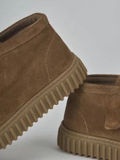 Sneakers camoscio beige