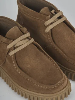 Sneakers camoscio beige