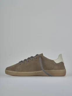 Sneakers camoscio beige