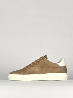 Sneakers camoscio beige