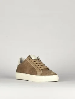 Sneakers camoscio beige
