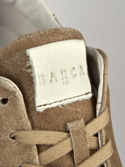 Sneakers camoscio beige