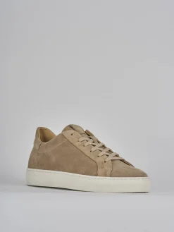 Sneakers camoscio beige