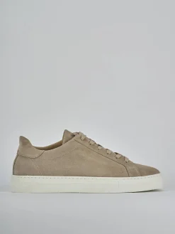 Sneakers camoscio beige