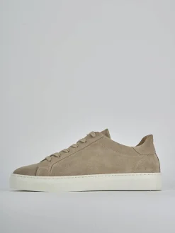 Sneakers camoscio beige