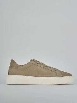 Sneakers camoscio beige