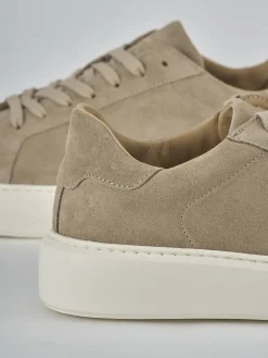 Sneakers camoscio beige