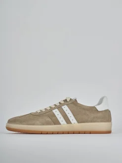 Sneakers camoscio beige