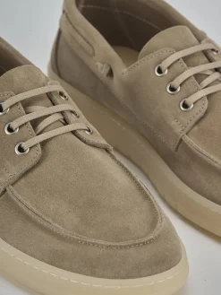 Sneakers camoscio beige