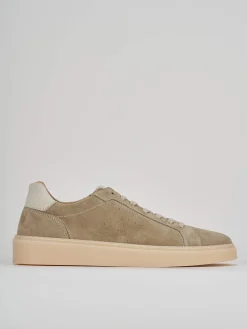 Sneakers camoscio beige