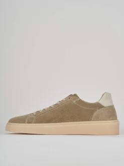 Sneakers camoscio beige