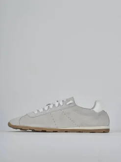 Sneakers camoscio bianco