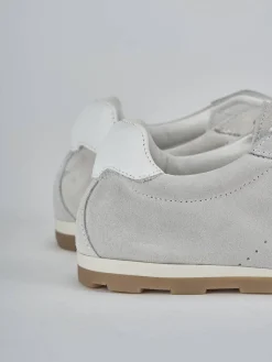 Sneakers camoscio bianco