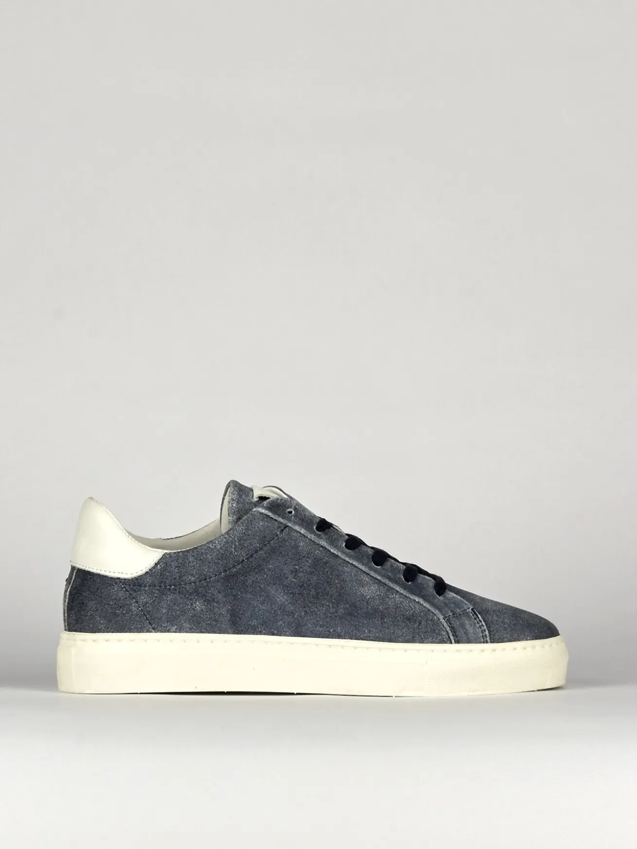 Sneakers camoscio blu