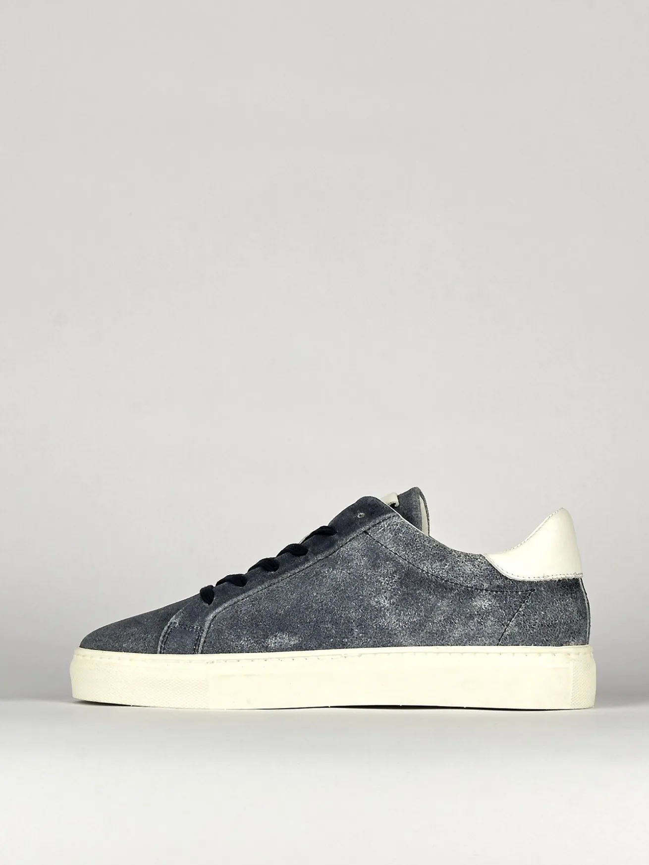 Sneakers camoscio blu