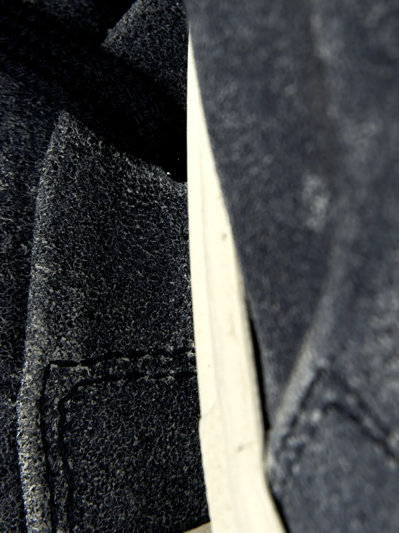 Sneakers camoscio blu