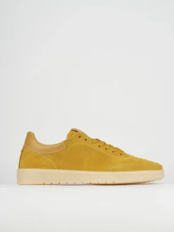Sneakers camoscio giallo
