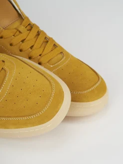 Sneakers camoscio giallo