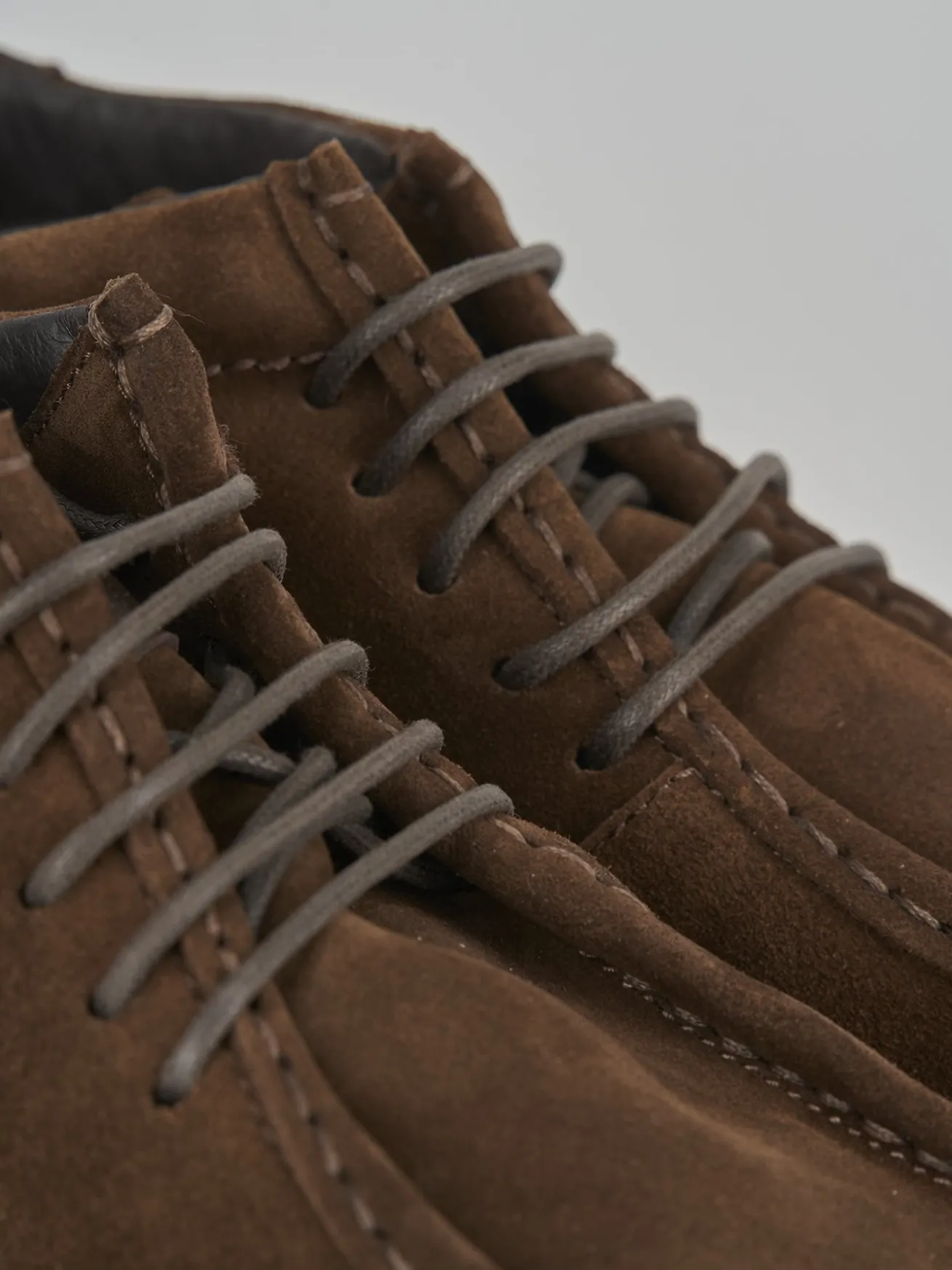 Sneakers camoscio marrone