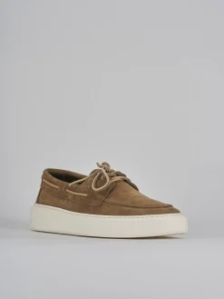 Sneakers camoscio marrone