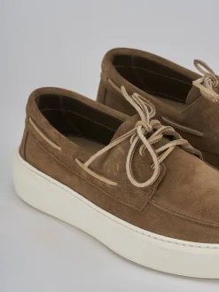 Sneakers camoscio marrone