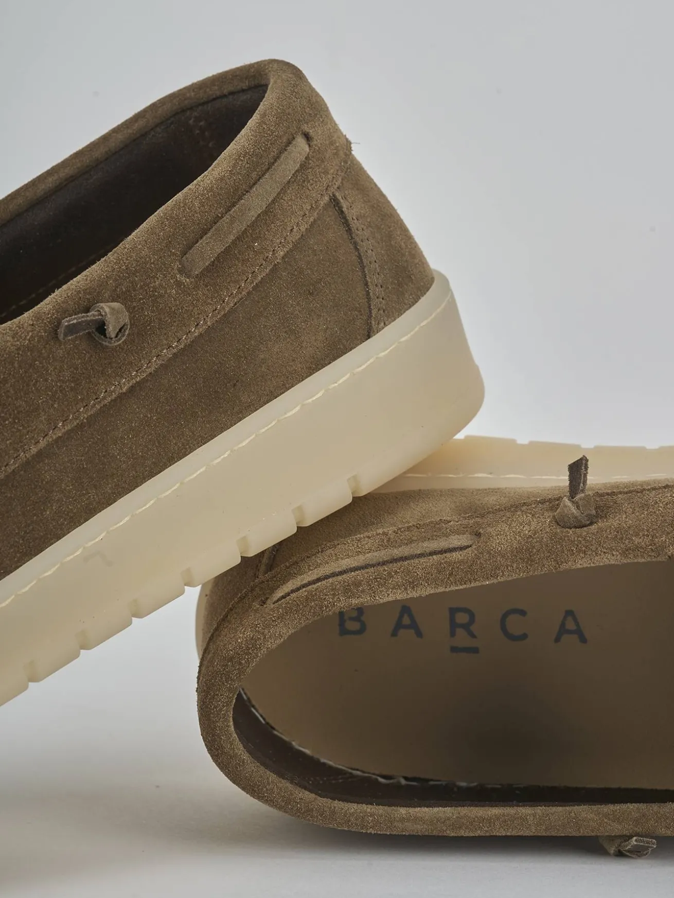 Sneakers camoscio marrone