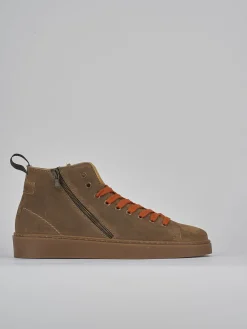 Sneakers camoscio marrone