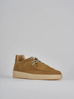 Sneakers camoscio marrone