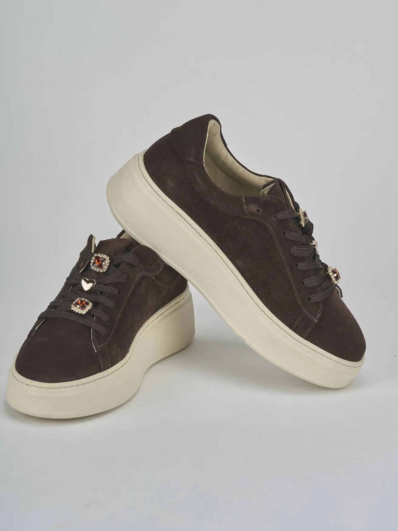 Sneakers camoscio testa