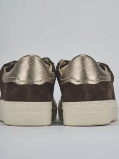 Sneakers camoscio testa