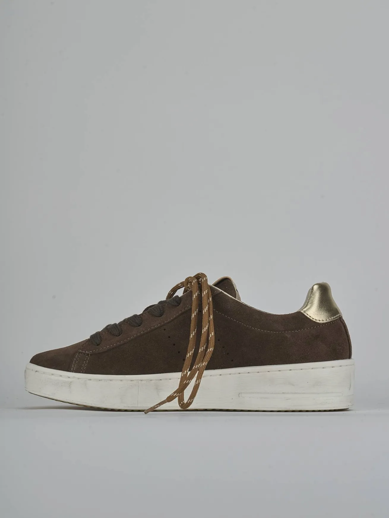 Sneakers camoscio testa