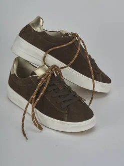 Sneakers camoscio testa