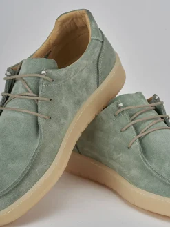 Sneakers camoscio verde