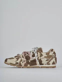 Sneakers cavallino beige