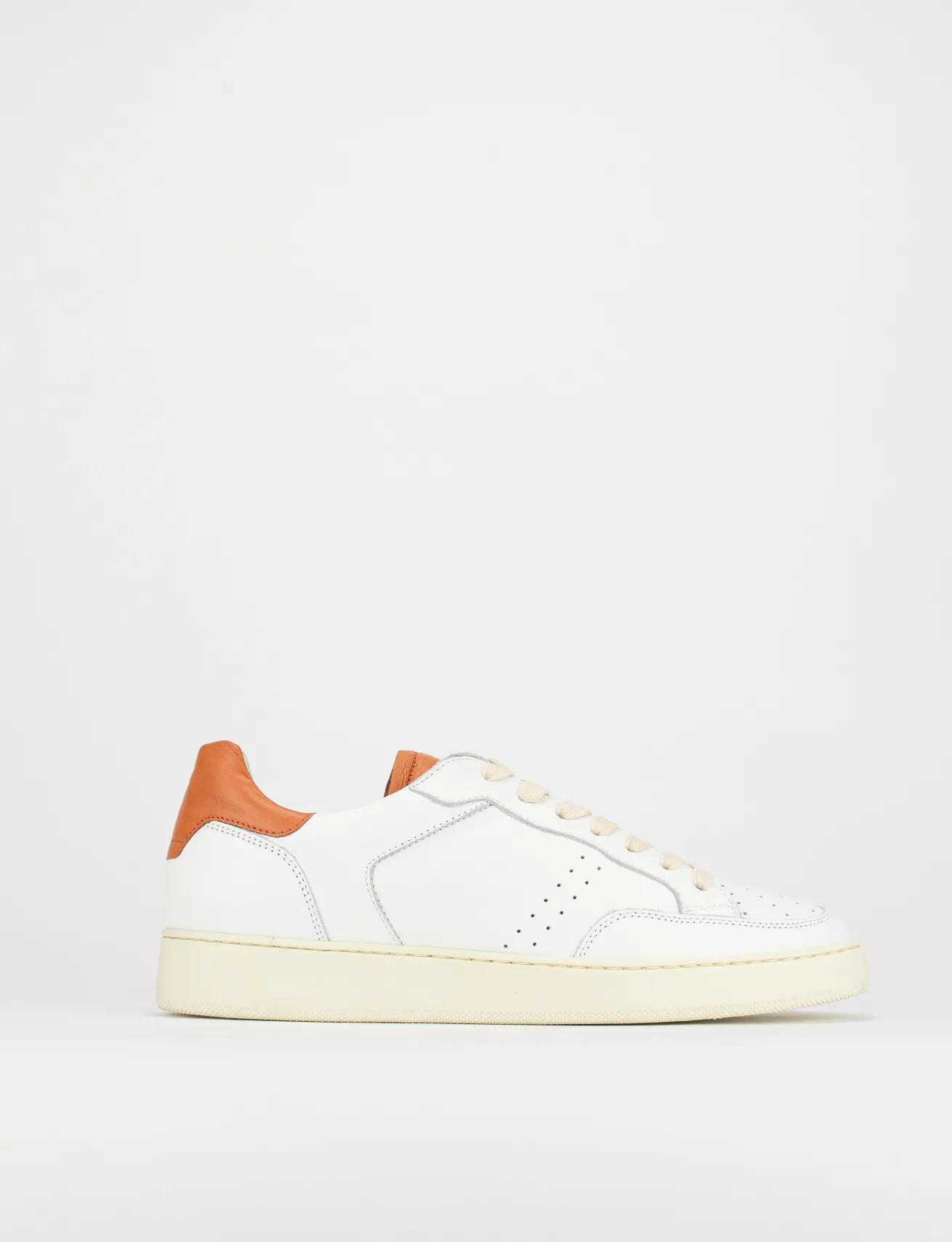 Sneakers pelle arancio