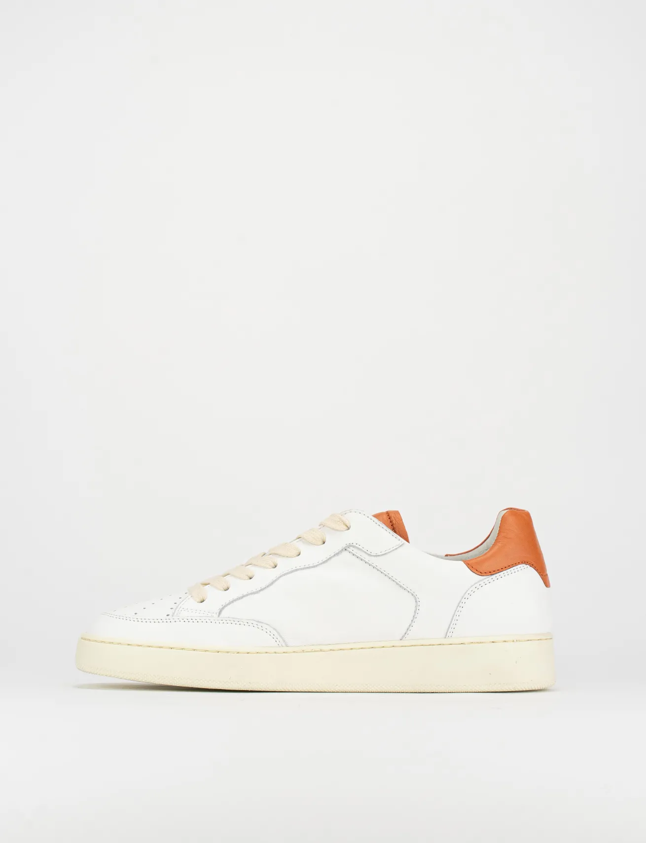 Sneakers pelle arancio
